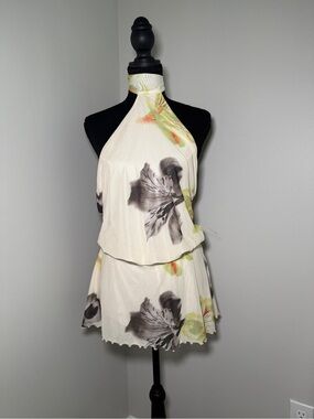 Floral Halter dress